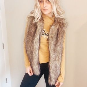 Forever 21 Faux Fur Vest